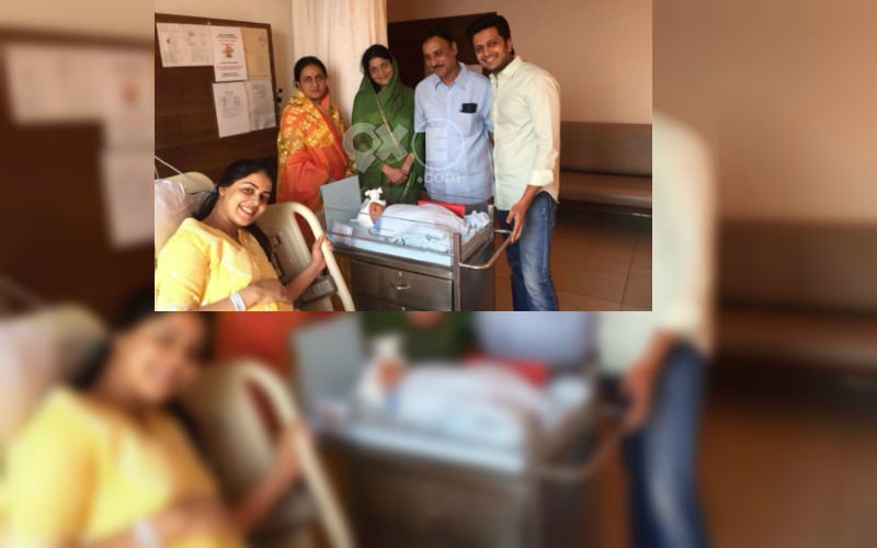 First Glimpse Of Ritesh & Genelia's Baby