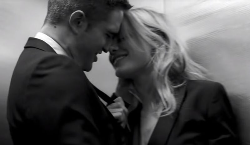Robert Pattinson And Camille Rowe's Hot Make Out Session In An Elevator Reminds Us Of Mr Grey From Fifty Shades Of Grey - Watch Here