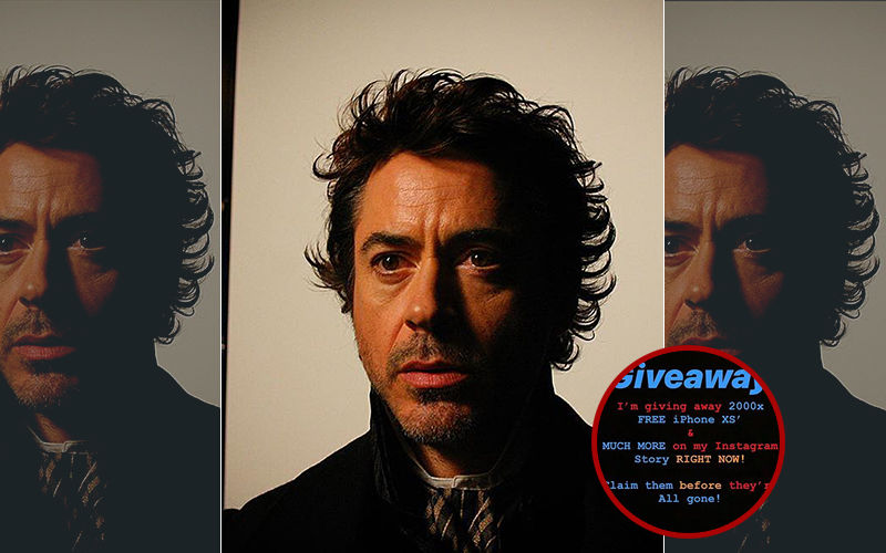 Iron Man Robert Downey Jr’s Instagram Account Hacked; Hacker Offers Free iPhone, MacBook and PlayStation To His 43 Million Followers
