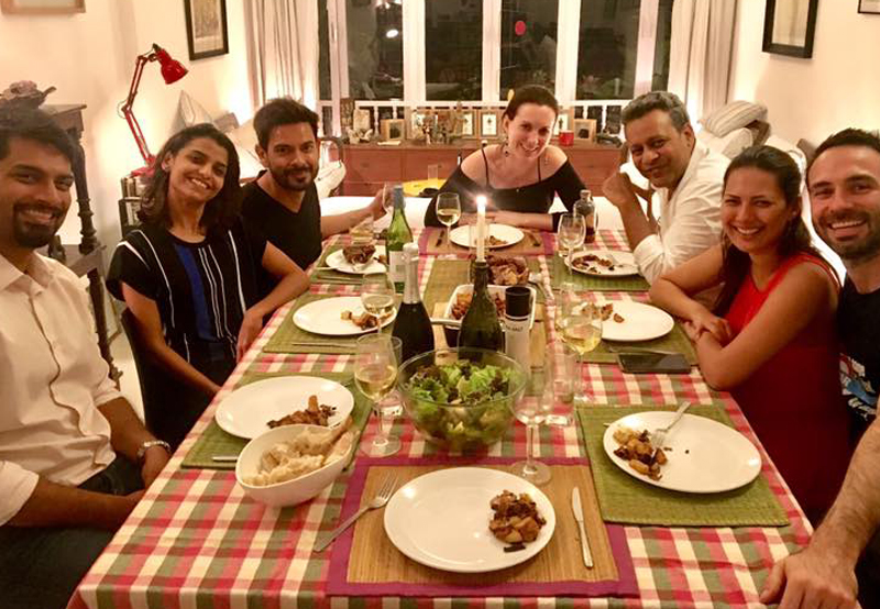 rochelle rao parties with beau keith
