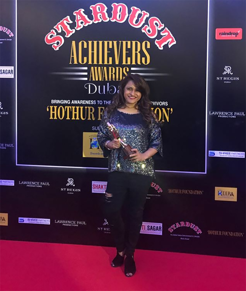 rohini iyer wins stardust achievers award for the most influential media entrepreneur
