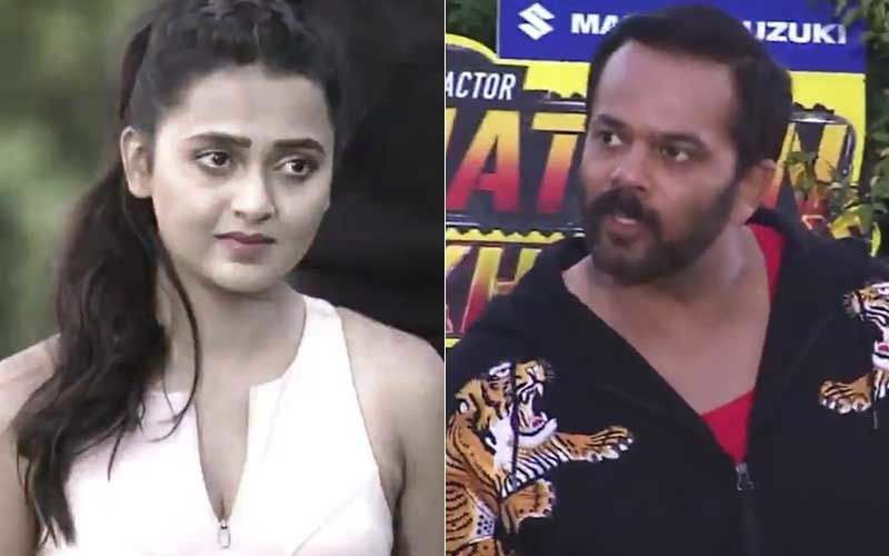 Khatron Ke Khiladi 10: After Rohit Shetty Bashes Tejasswi Prakash Fans Pour In Support; Say 'She Is Taking A Stand Against Favoritism'