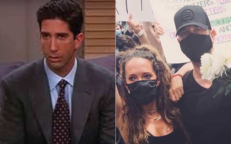 George Floyd Death: FRIENDS Star Ross Geller Aka David Schwimmer Takes To The Streets To Protest With His Ex-Wife Zoe Buckman- WATCH