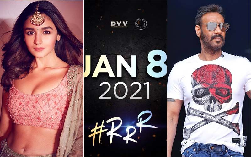 RRR: Alia Bhatt- Ajay Devgn's South Film With Jr NTR And Ram Charan Postponed; Makers Confirm New Release Date