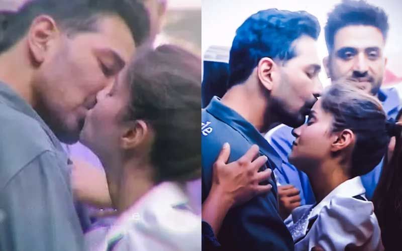 Bigg Boss 14: Abhinav Shukla Locks Lips With Wife Rubina Dilaik As He Leaves The House In Mid-Week Eviction; Photos Surface On Social Media