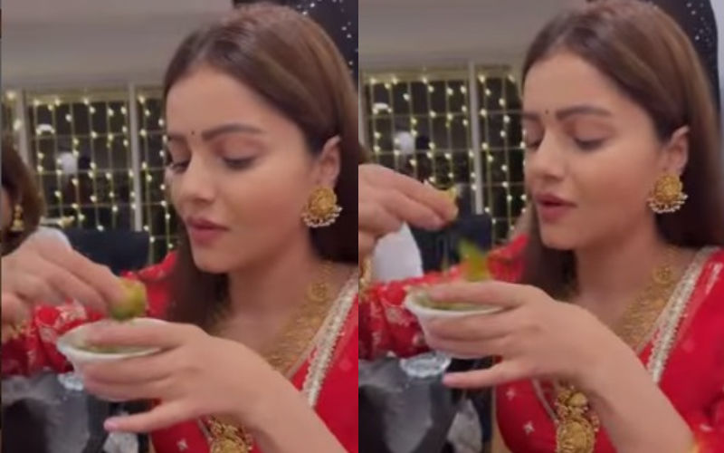Rubina Dilaik’s OOPS Moment While Eating Pani Puri Is Every Clumsy Person Ever! – Watch Video