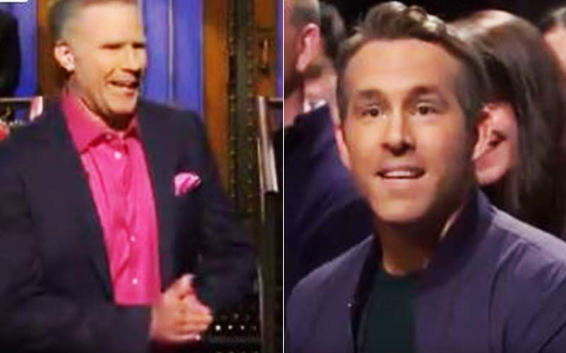 Ryan Reynolds Is A Surprise Audience And Fan Of Will Ferrell On Saturday Night Live As He Leaves Will Dazzled