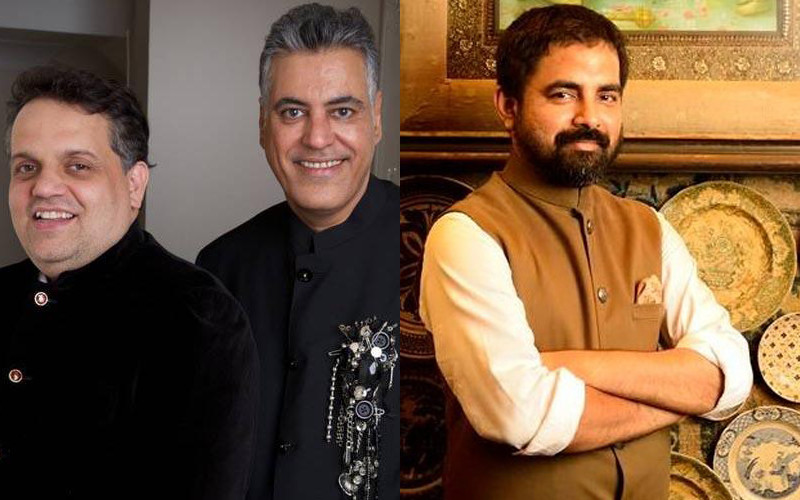 Designers Abu Jani Sandeep Khosla And Sabyasachi Mukharji