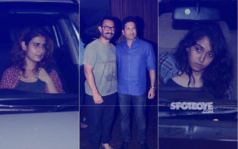 Sachin-Anjali Tendulkar, Ira Khan & Fatima Shaikh's Late Night Party At Aamir Khan's House