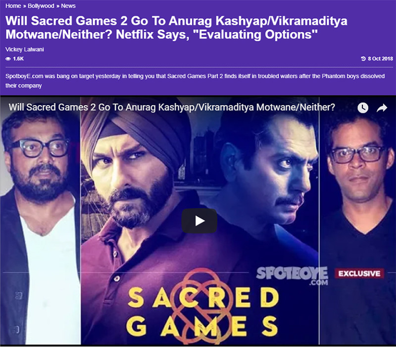 sacred games