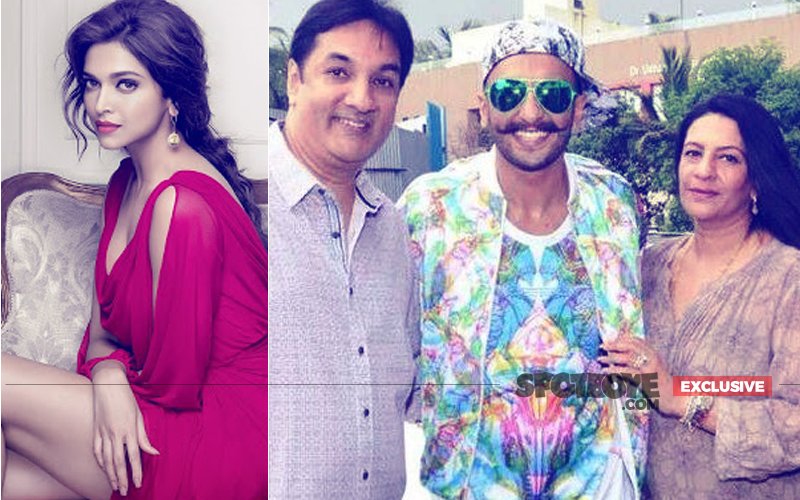 Ranveer Singh’s Parents Gift Deepika Padukone Diamond Set & Sari. Band Baaja Baaraat In The Offing?