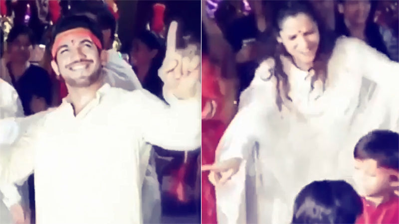 Ganesh Chaturthi 2018: Ankita Lokhande And Arjun Bijlani Dance To Zingaat During Ganpati Visarjan. Watch Video