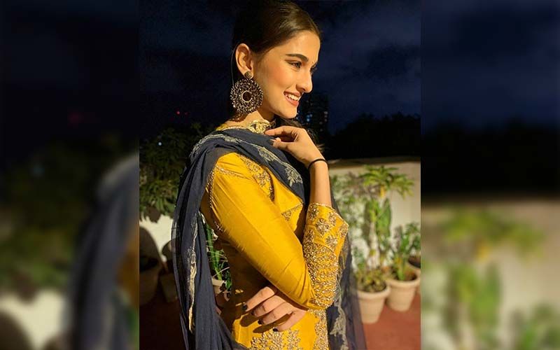 Saiee Manjrekar's Glimmering Look On Eid-Ul-Adha Looks Gorgeous