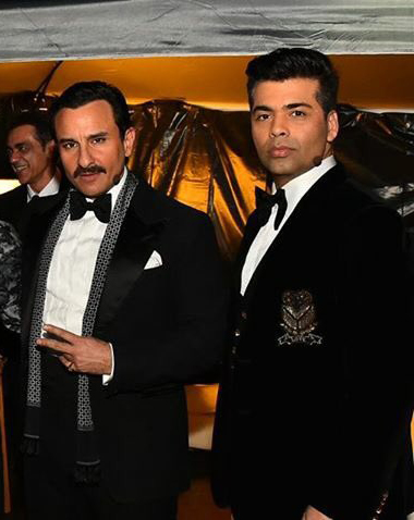 saif ali khan karan johar at iifa