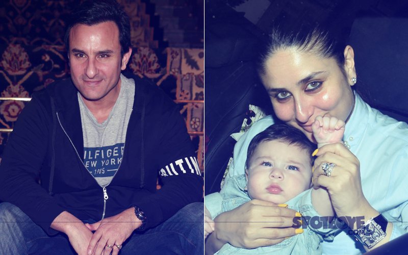 Saif Ali Khan Takes A Break From Controversies, Flies Off With Kareena Kapoor & Taimur To The Swiss Alps