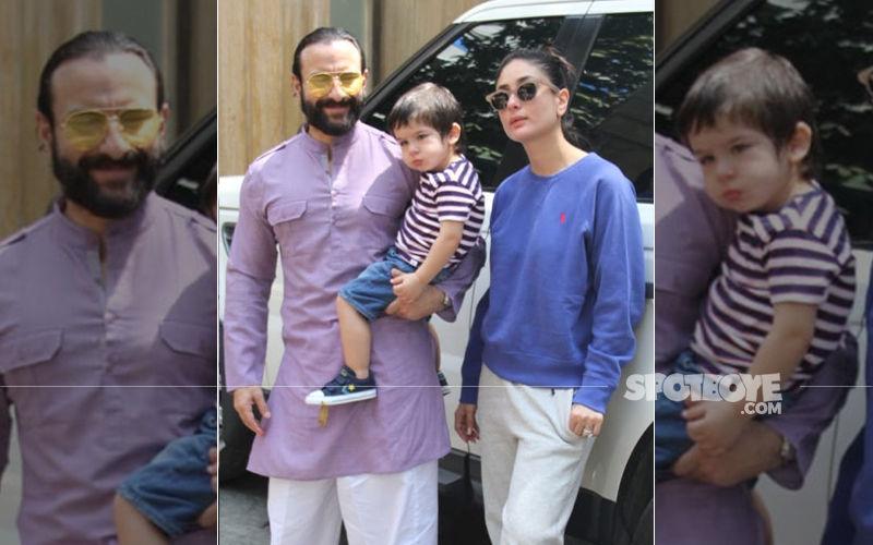 We Can’t Help But Notice Taimur’s Pout In These Pictures A la Mommy Kareena Style