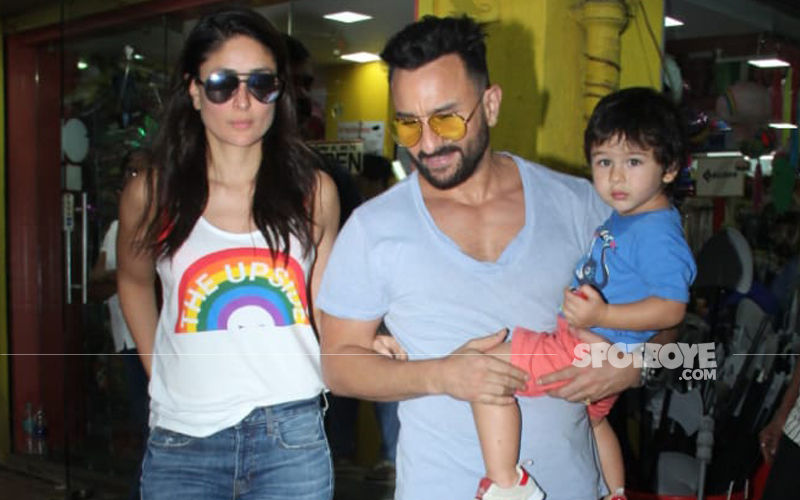 Saif, Kareena, Taimur Head Out For Shopping And We're Digging Those Funky Shades