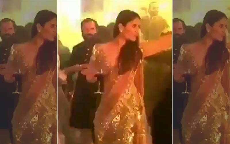 Kareena Kapoor Khan Is In High Spirits As She Dances To Despacito While Hubby Saif Ali Khan Has His Eyes On Her-WATCH TB VIDEO