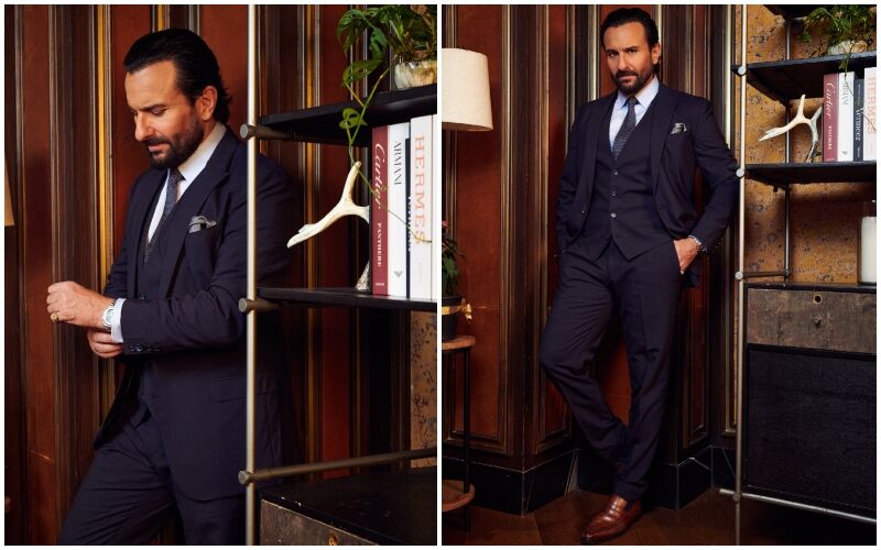 Saif Ali Khan's Regal Blue Look Gives Royal Vibes And The Internet Is Loving It! - SEE PIC