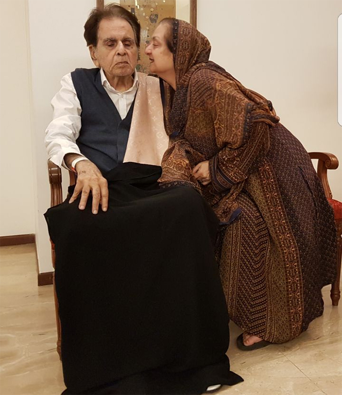 saira banu with dilip kumar