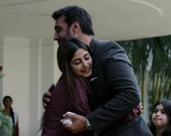 sajal ali and adnan siddiqui enacting a scene