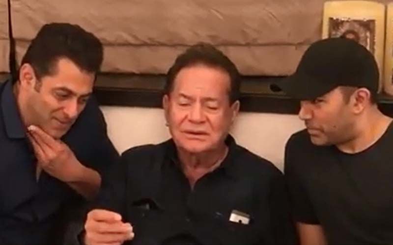 Salman And Father Salim Khan Sing A Classic Mohammed Rafi Song Evoking Heavy Nostalgia- Watch Video