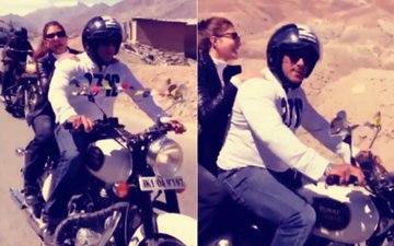 Video: जैकलीन फ़र्नांडिस को अपने बाइक पर कश्मीर की सैर करते हुए नज़र आए सलमान खान