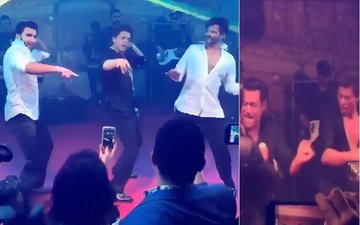 देखिए सोनम कपूर के रिसेप्शन में सलमान, शाहरुख, रणवीर, अर्जुन संग मिलकर नाचते अनिल कपूर कई सारे वीडियोज