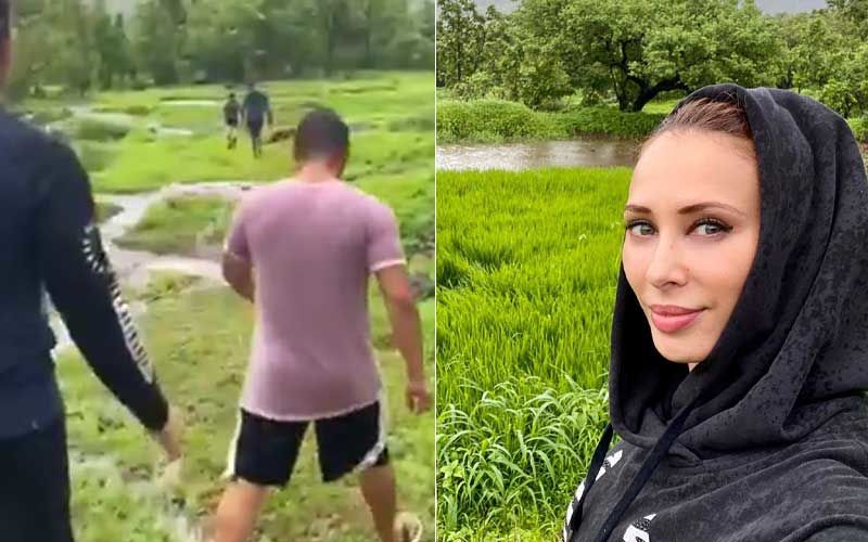 Salman Khan-Iulia Vantur Venture Out In Monsoon; Iulia Shares A Selfie With Scenic Beauty In The Background-WATCH VIDEO