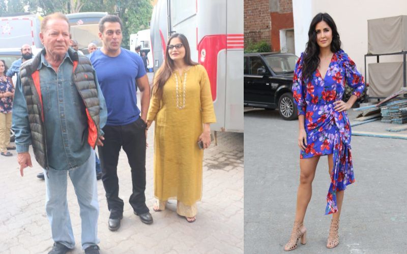 फिल्म भारत के प्रमोशन पर सलमान और कैटरीना संग सलीम खान और अलवीरा अग्निहोत्री भी आए नजर