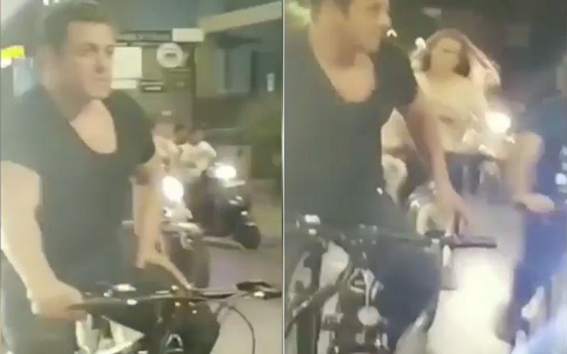 Salman Khan And Iulia Vantur’s Late-Night Bicycle Ride Sends Fans Into A Tizzy- Watch Video