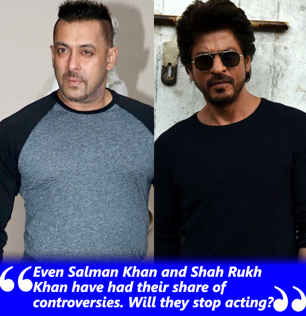 salman khan and shah rukh khan controversies