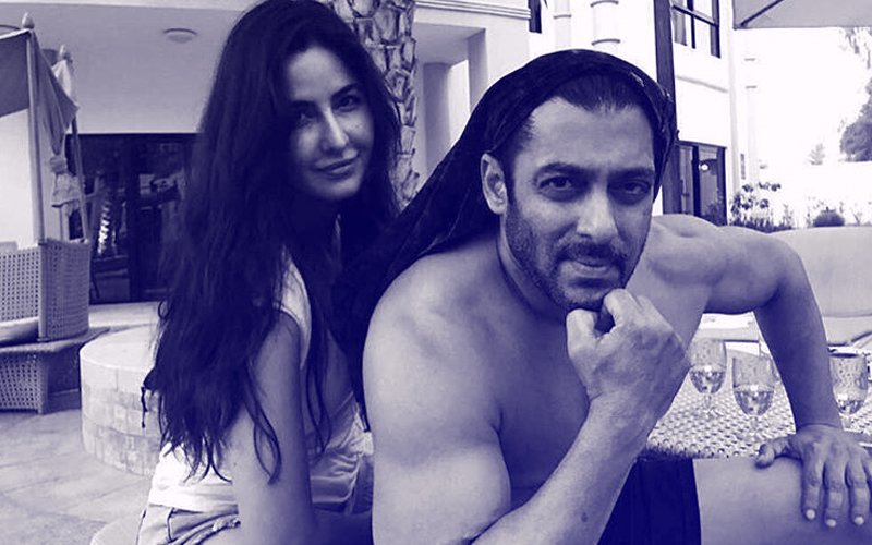 Katrina Kaif & Salman Khan Relax By The Poolside On The Sets Of Tiger Zinda Hai