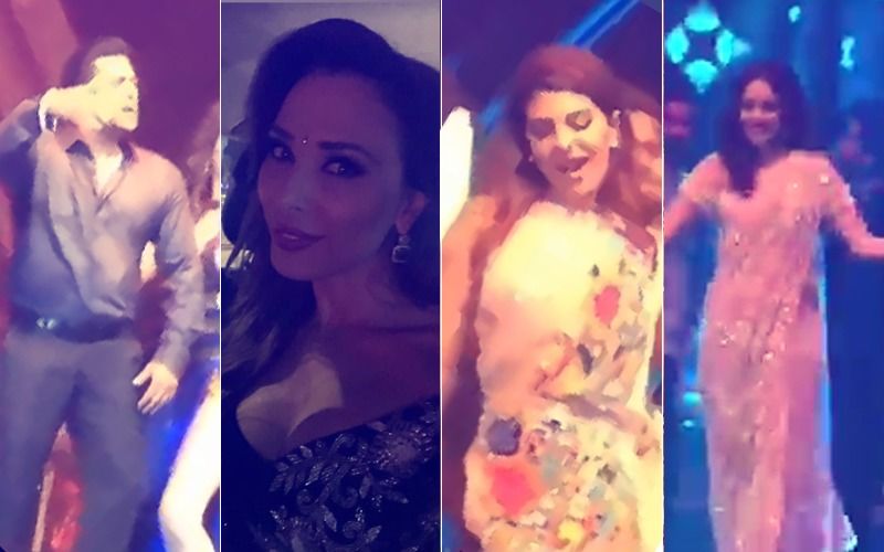 Poorna Patel Sangeet, Inside Videos: Salman Grooves, Iulia Whistles; Jacqueline & Nushrat Give Sizzling Hot Performances