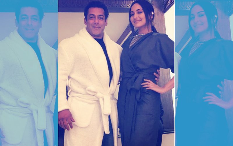 OOPS! Did Salman Khan Just Take A Major Dig At Sonakshi Sinha's Outfit?