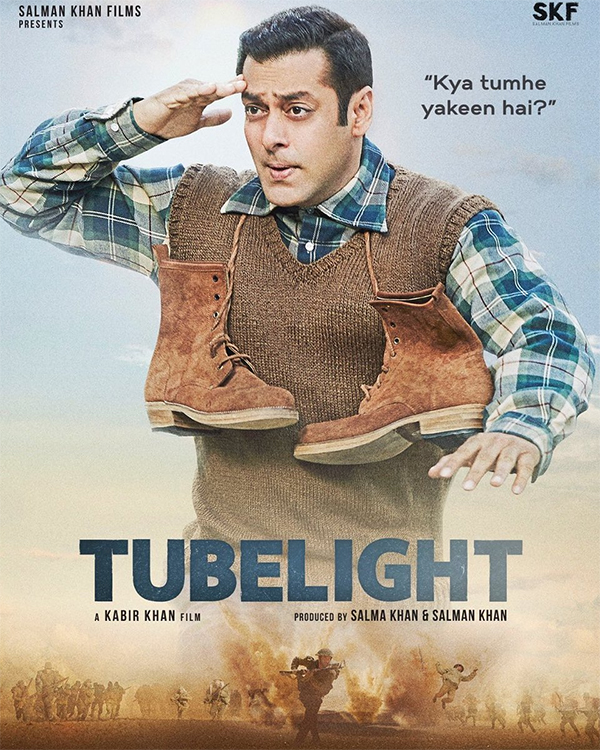 salman khan upcoming tubelight film poster