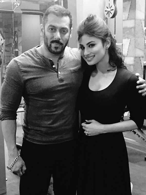 salman khan with mouni roy