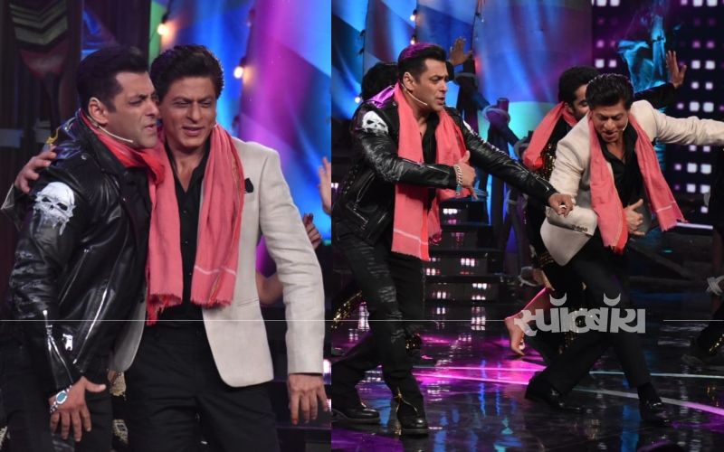 जीरो नहीं बल्कि हीरो बनकर बिग बॉस 12 के सेट पर सलमान संग धमाल मचाया शाहरुख खान ने,तस्वीरें आई सामने