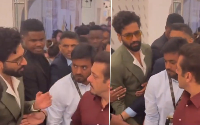 Salman Khan's Security PUSHES AWAY Vicky Kaushal At IIFA, His Bodyguards Did Not Let Him Meet The Superstar; SHOCKING Video Goes Viral