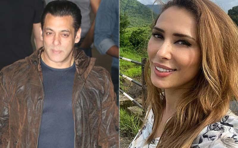 Salman Khan’s Rumoured Girlfriend Iulia Vantur Flaunts Khan's Sanitizer Brand As She Records A New Song In A Studio; Says ‘Safety First, Then Work’- VIDEO