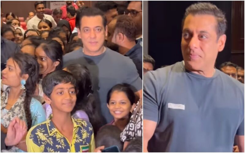 Salman Khan Celebrates The Success Of Tiger 3 With Kids; Netizens Go Gaga As Videos Go Viral, Say, ‘He Is So Down To Earth’- WATCH