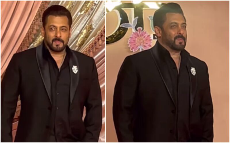 Salman Khan Shows Off His Swag As He Greets Paps At Anant Ambani-Radhika Merchant's Sangeet; They Call Him, 'Sikandar'