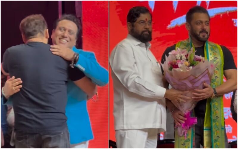 Dharamveer 2 Trailer Launch: Salman Khan Greets Govinda And Jeetendra With Hugs, Actor Gets Felicitated- WATCH 