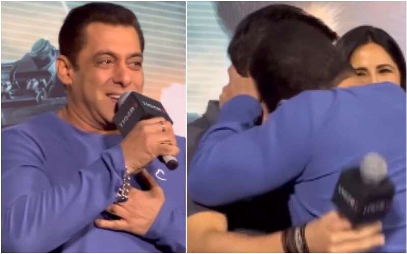 Salman Khan KISSES Emraan Hashmi At Tiger 3 Event, Leaves Everyone Stunned; Video Goes VIRAL, Netizens Say, ‘Naya Shok Paal Liya’