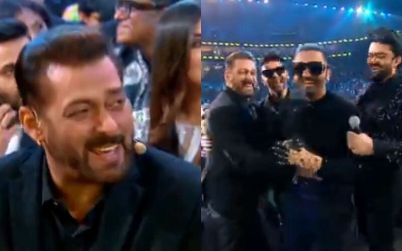 VIRAL! Salman Khan Laughs Uncontrollably After Maniesh Paul Jokes About Honey Singh And Guru Randhawa's Sunglasses-VIDEO Inside
