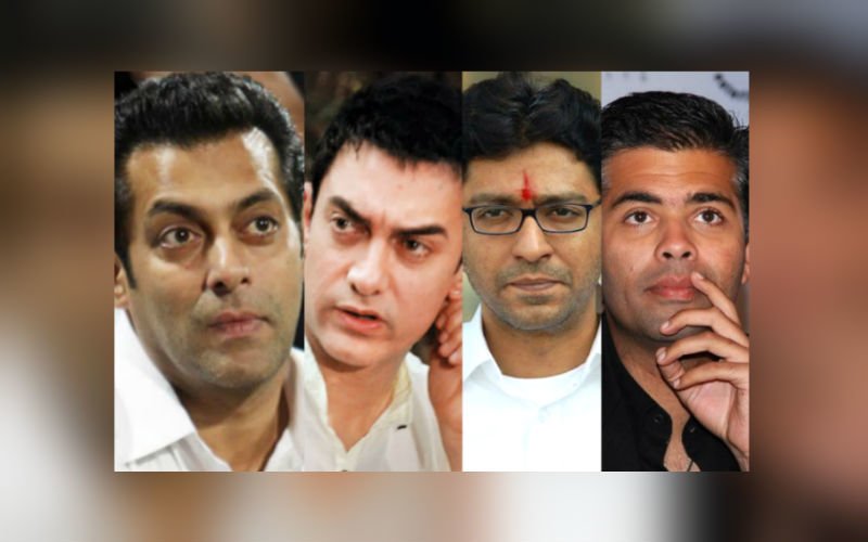 Aamir, Karan And Raj Thackeray Visit Salman