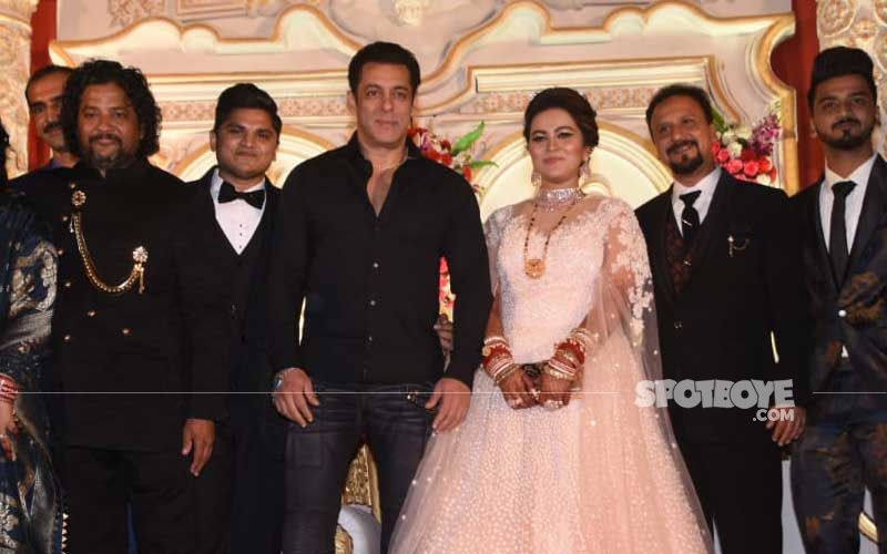 Salman Khan Graces Makeup Artiste’s Son’s Wedding; Makes Dashing Entry On 'Swag Se Swagat'