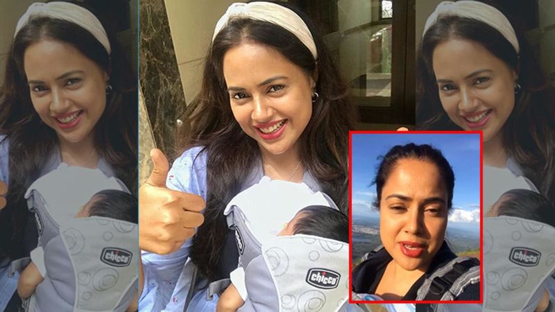 Sameera Reddy Climbs Karnataka’s Highest Peak Along With Her Two-Month-Old Daughter Nyra; Shares Her Experience Through A Video