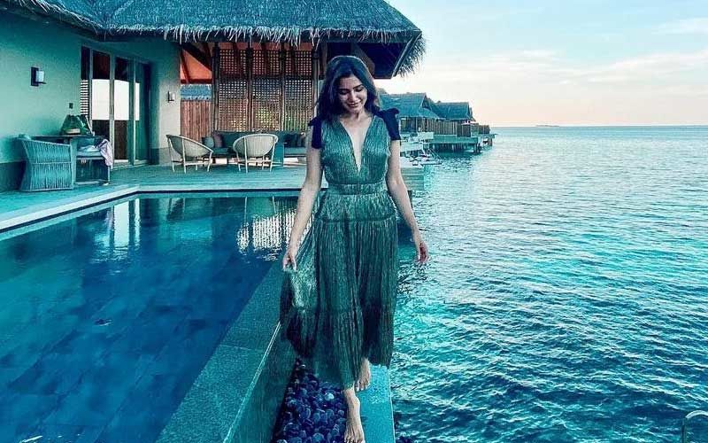 Samantha Akkineni's pastel marble print co-ord set will have you dreaming  of resort getaways