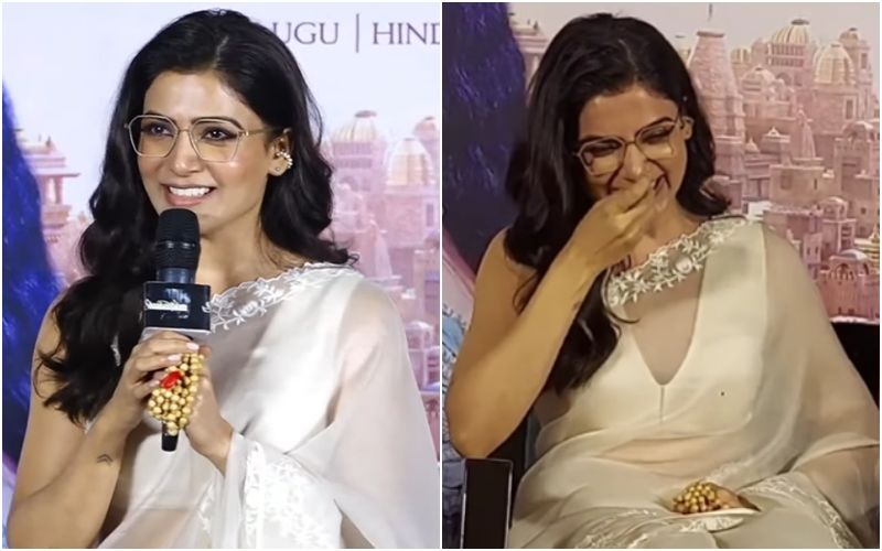 Shaakuntalam: Samantha Ruth Prabhu BREAKS Down As She Attends The Trailer Launch; Carries Around A Jaap Mala- WATCH Video